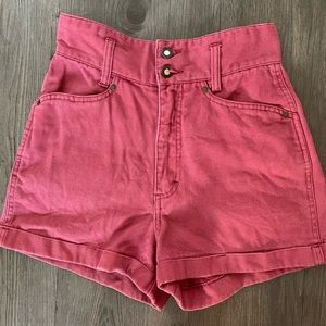 Vintage red Express shorts